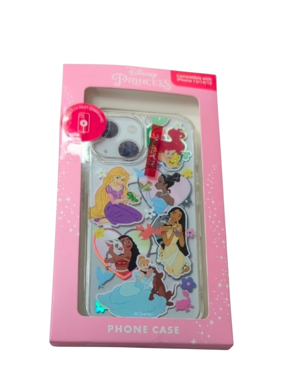 Disney Princess Clear Phone Case iPhone 13/14/15